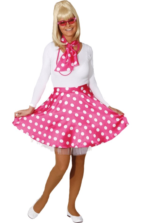 Adult 50s Pink Polka Dot Kit