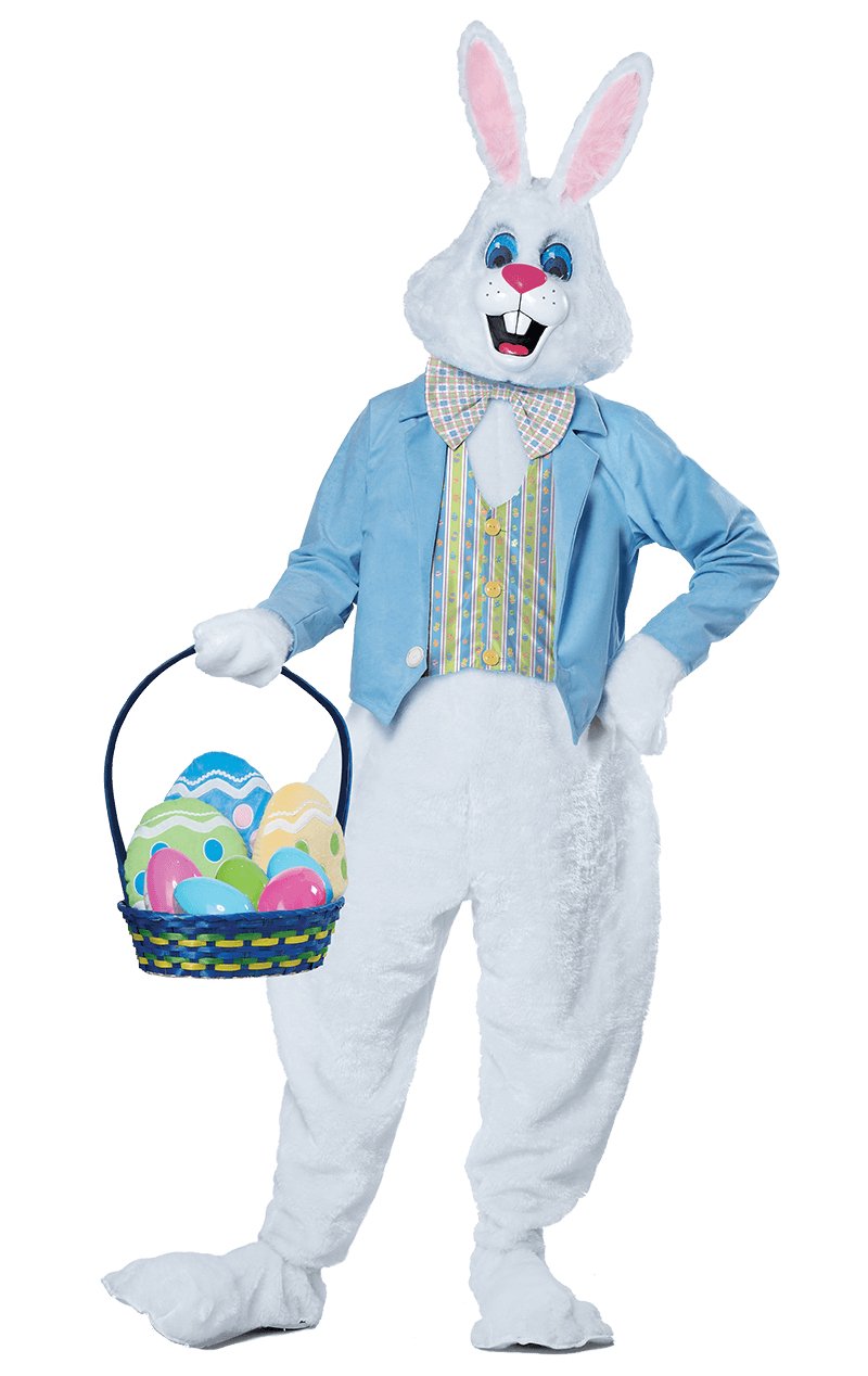 Adult Deluxe Easter Bunny Costume simplyfancydress