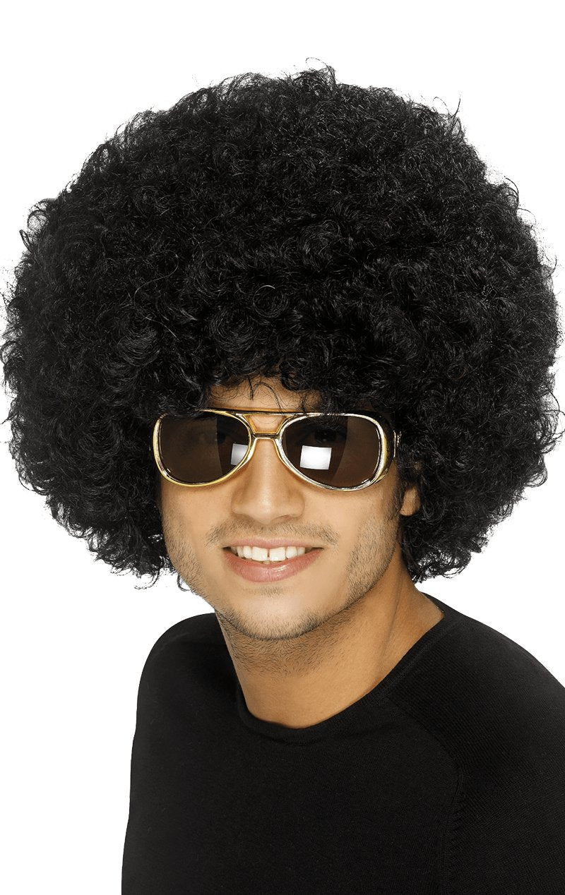 Black wig afro hotsell