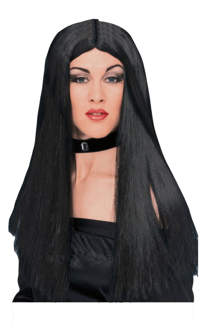 Black Witch Wig Costume Accessory