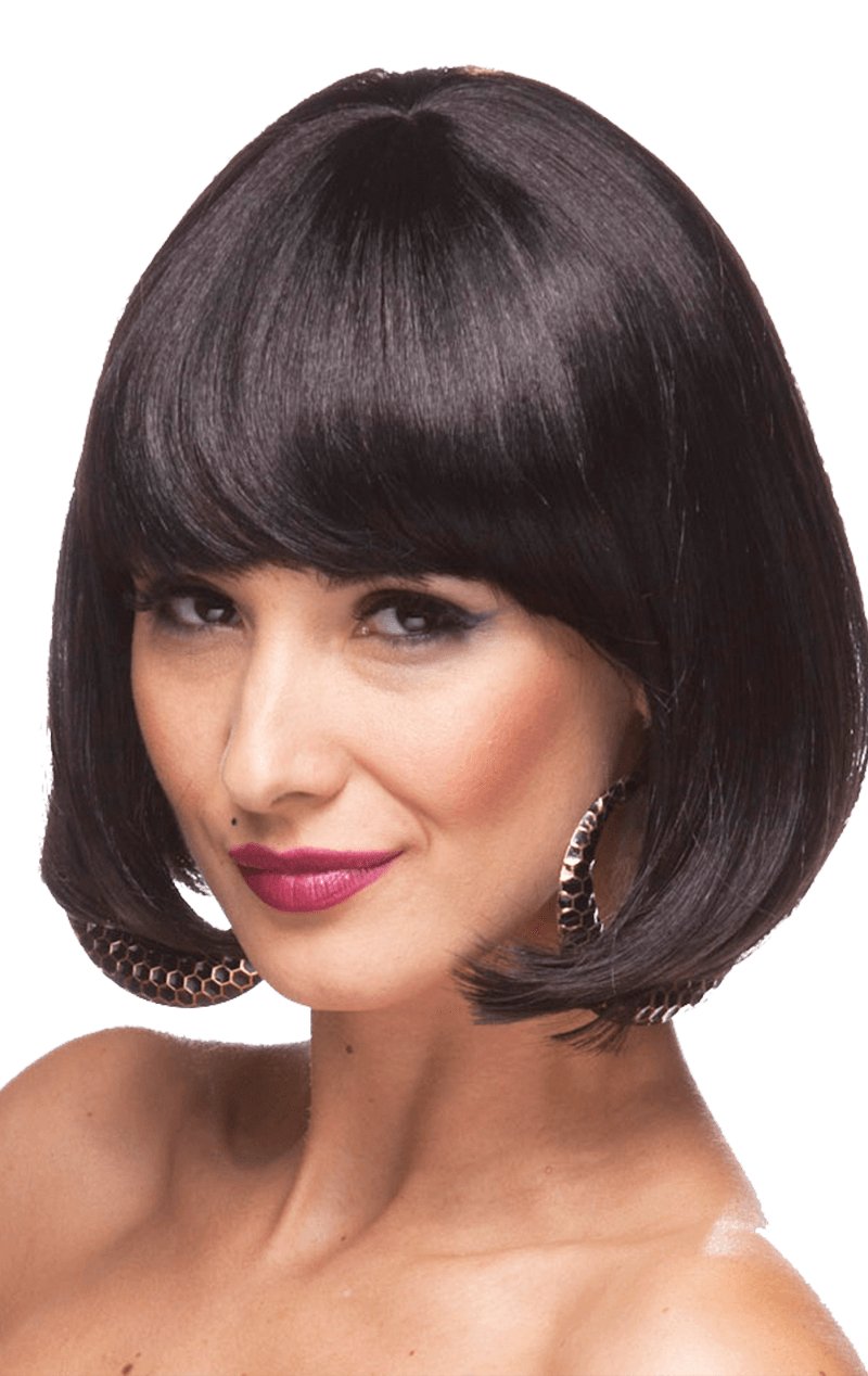 Black bob wig uk hotsell