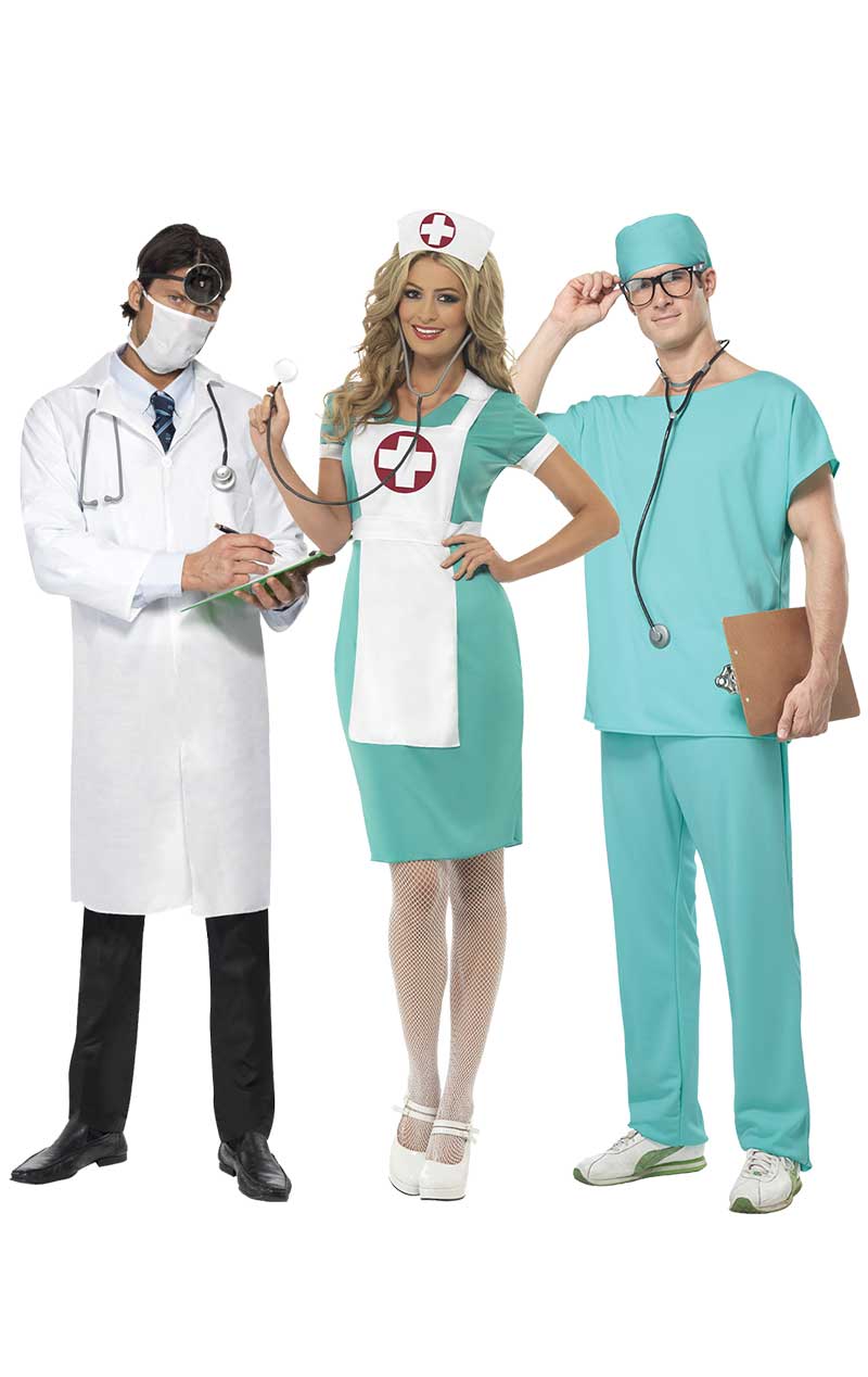 Doctors Nurses Group Costume