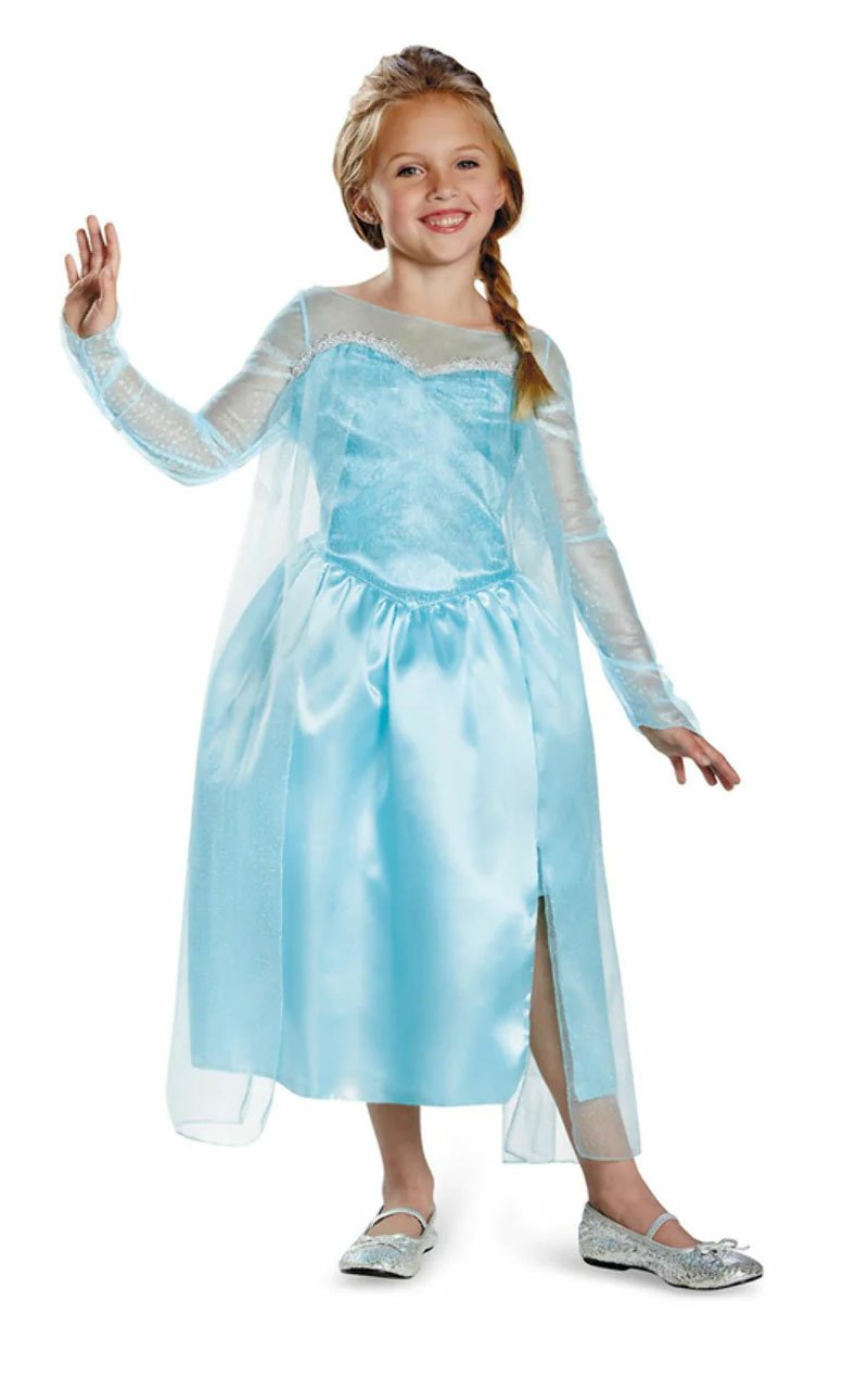 Elsa fancy dress best sale