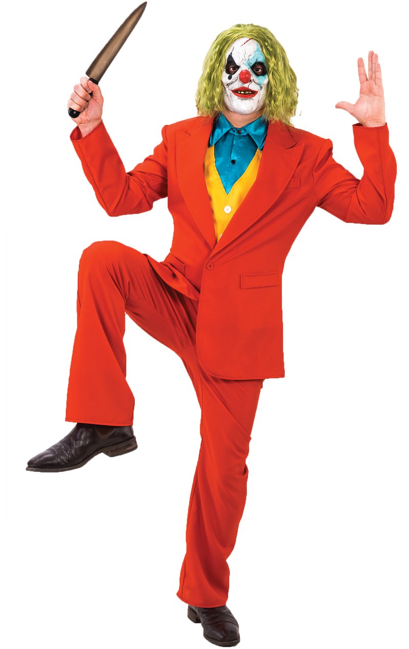 Mens Joker Halloween Movie Costume Simply Fancy Dress