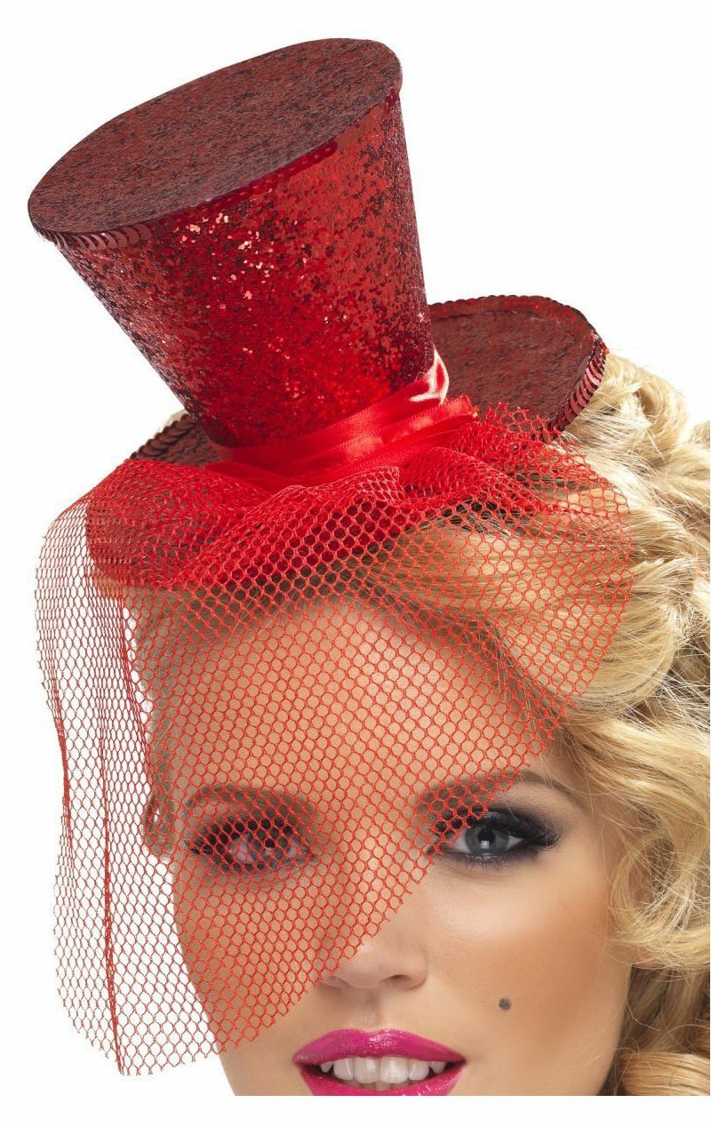 Mini Top Hat Red Accessory