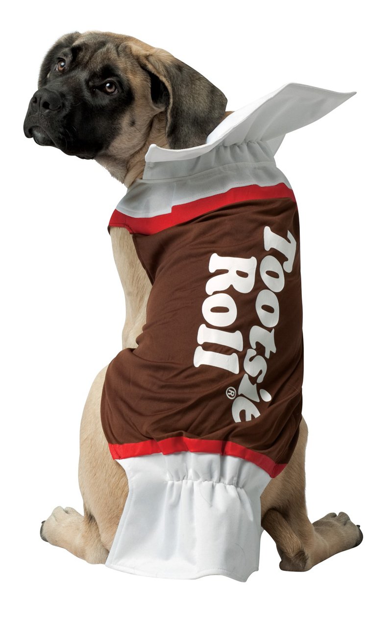 Tootsie Roll Dog Costume simplyfancydress