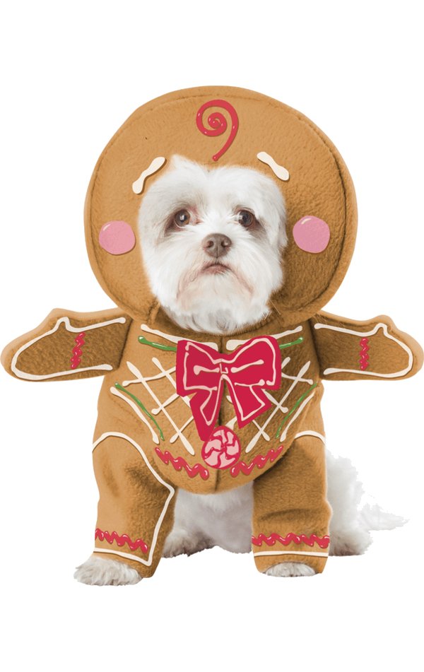 Walking Gingerbread Dog Costume