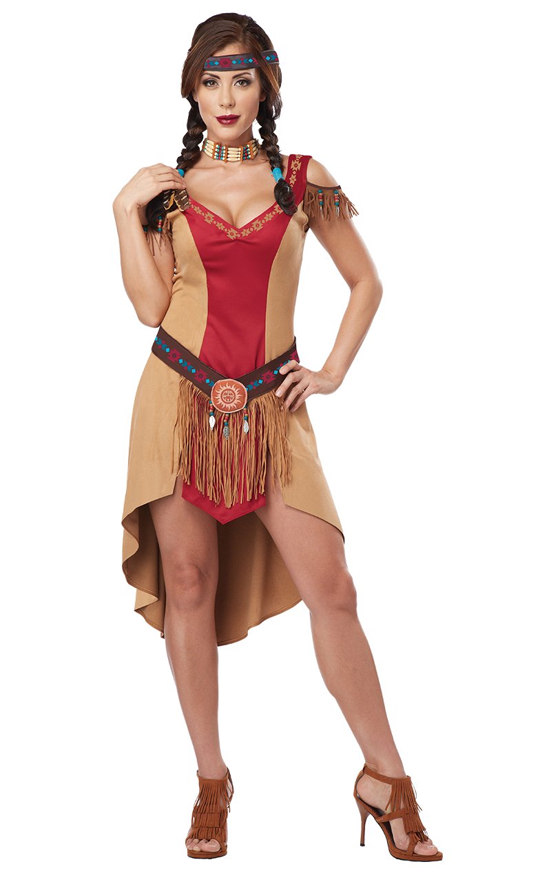 Womens Native American Beauty Costume