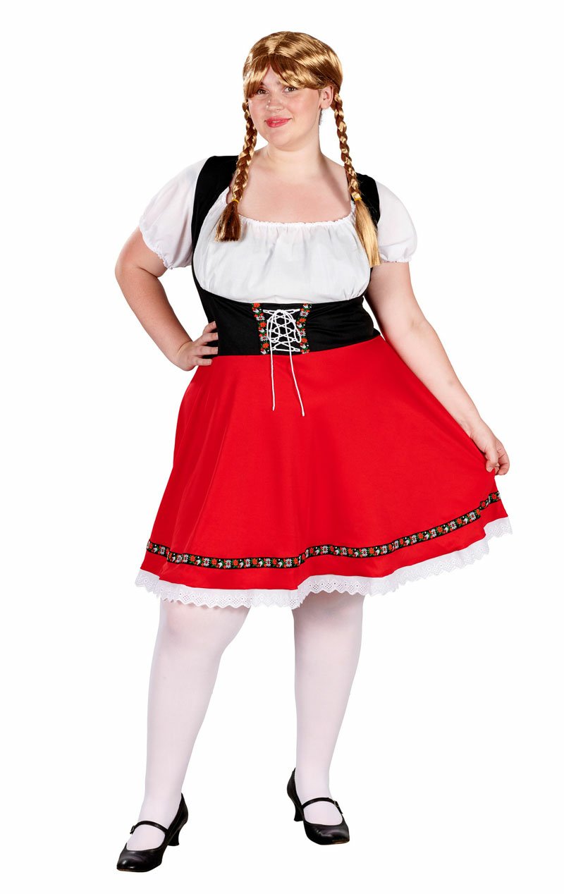 Womens Plus Size Bavarian Costume simplyfancydress