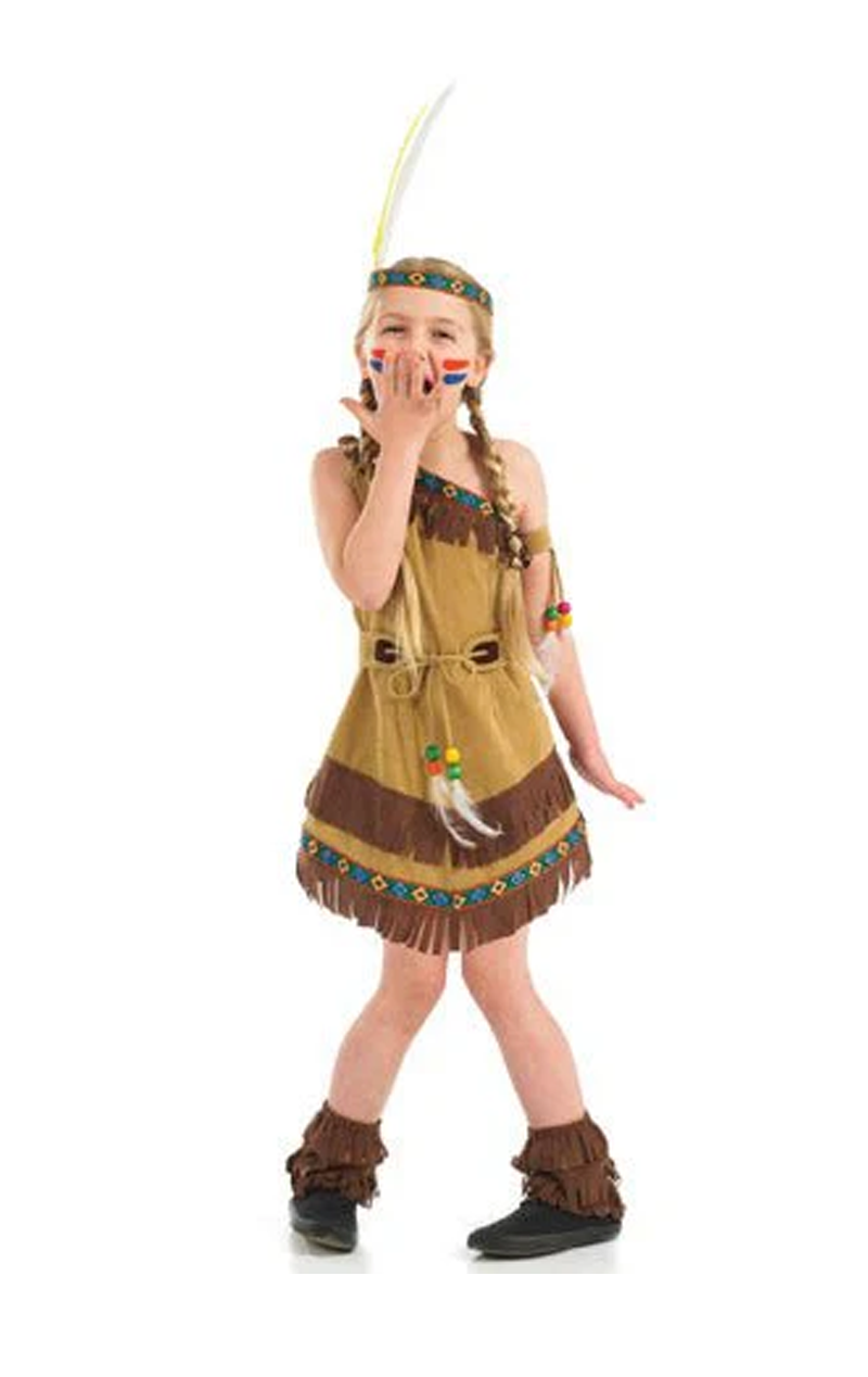 Adult Deluxe Indian Girl Costume