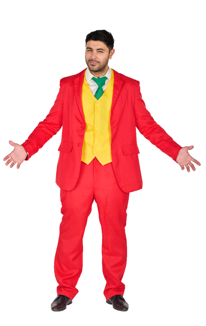 Mens Circus Villain Suit - simplyfancydress.co.uk