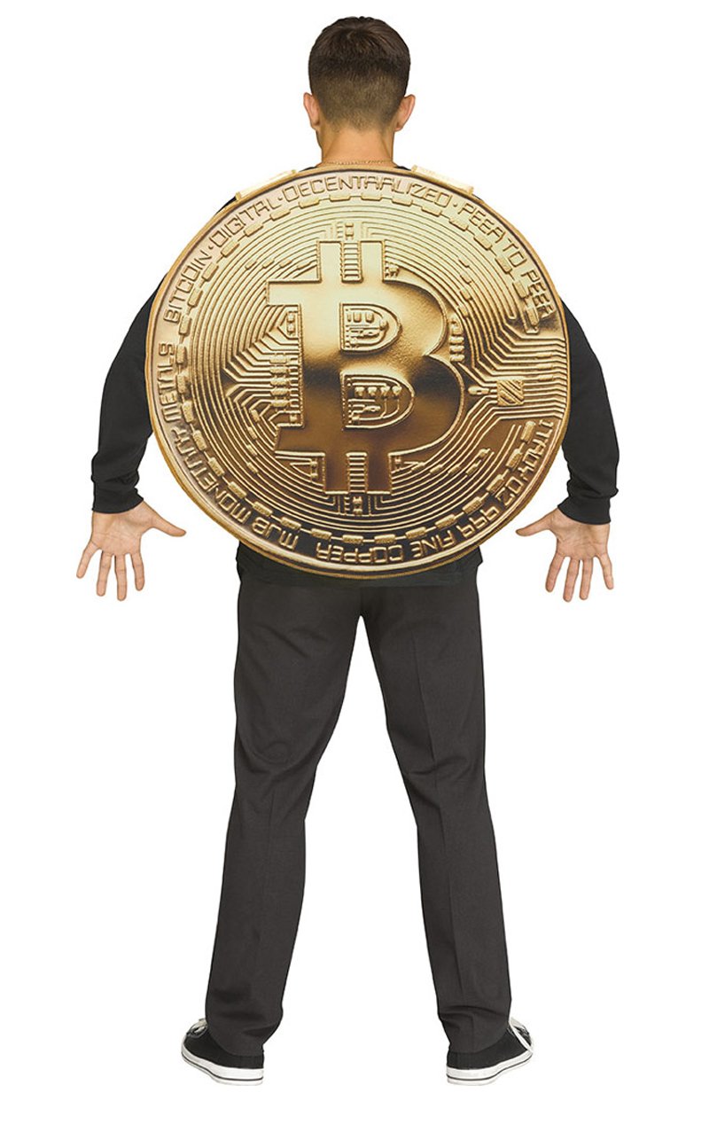 Adult Bitcoin Costume - Simply Fancy Dress