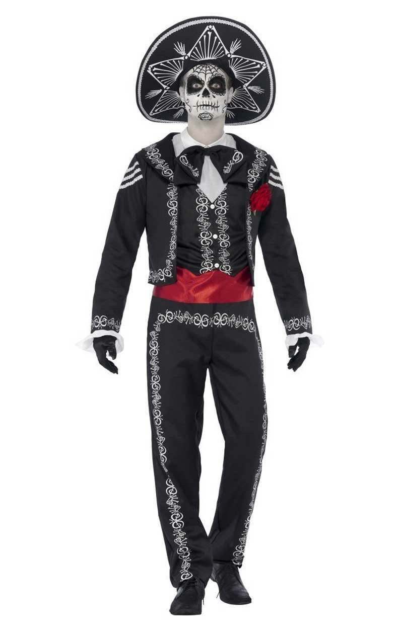 Day of the Dead Costumes Fancy Dress Accessories