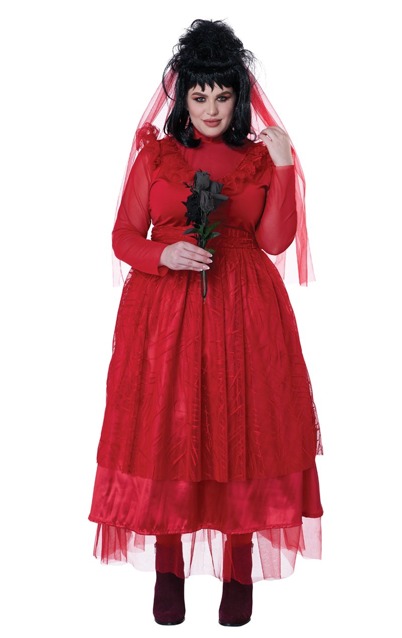 Adult Plus Size Bride From Hell Costume - Simply Fancy Dress