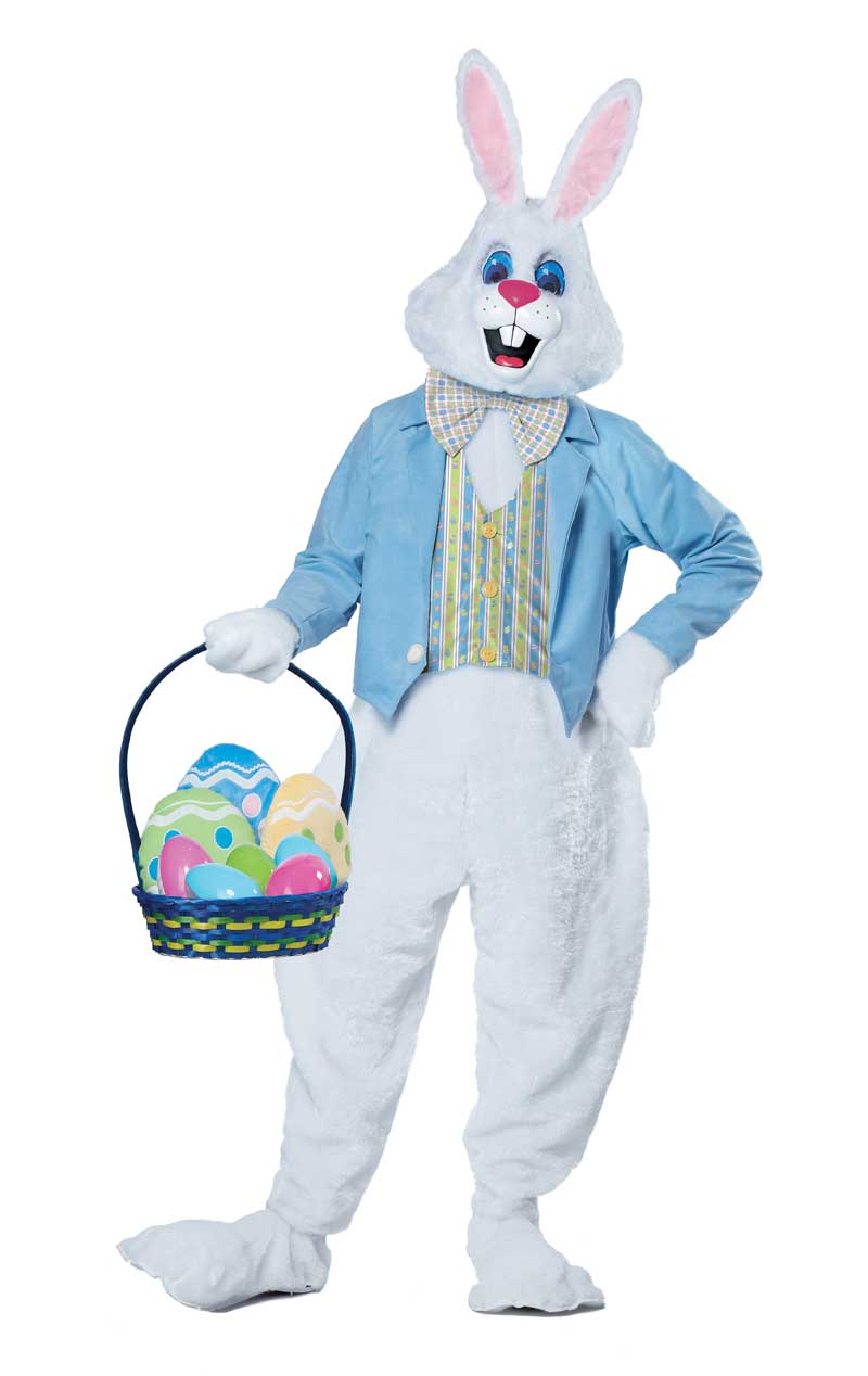 Adult Plus Size Deluxe Easter Bunny Costume - Simply Fancy Dress