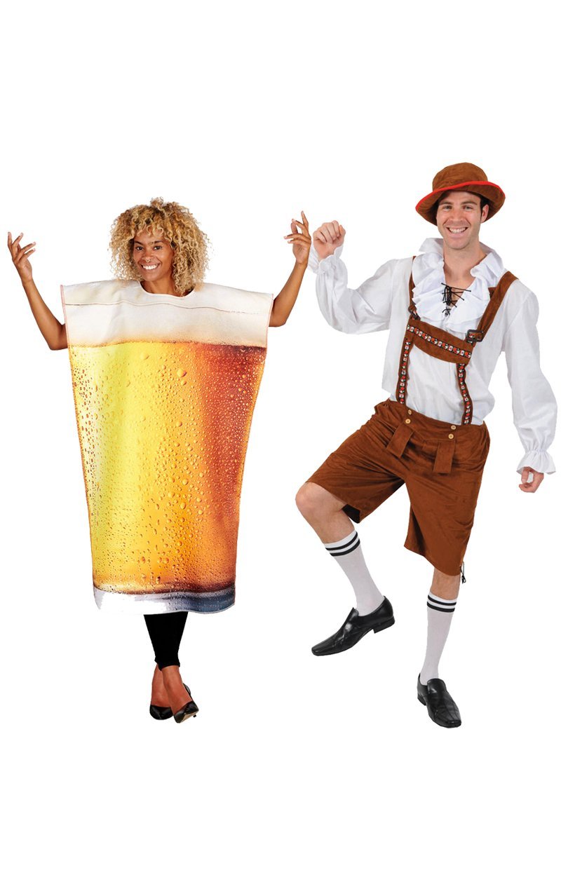 Beer & Bavarian Man Couples Costume - Simply Fancy Dress