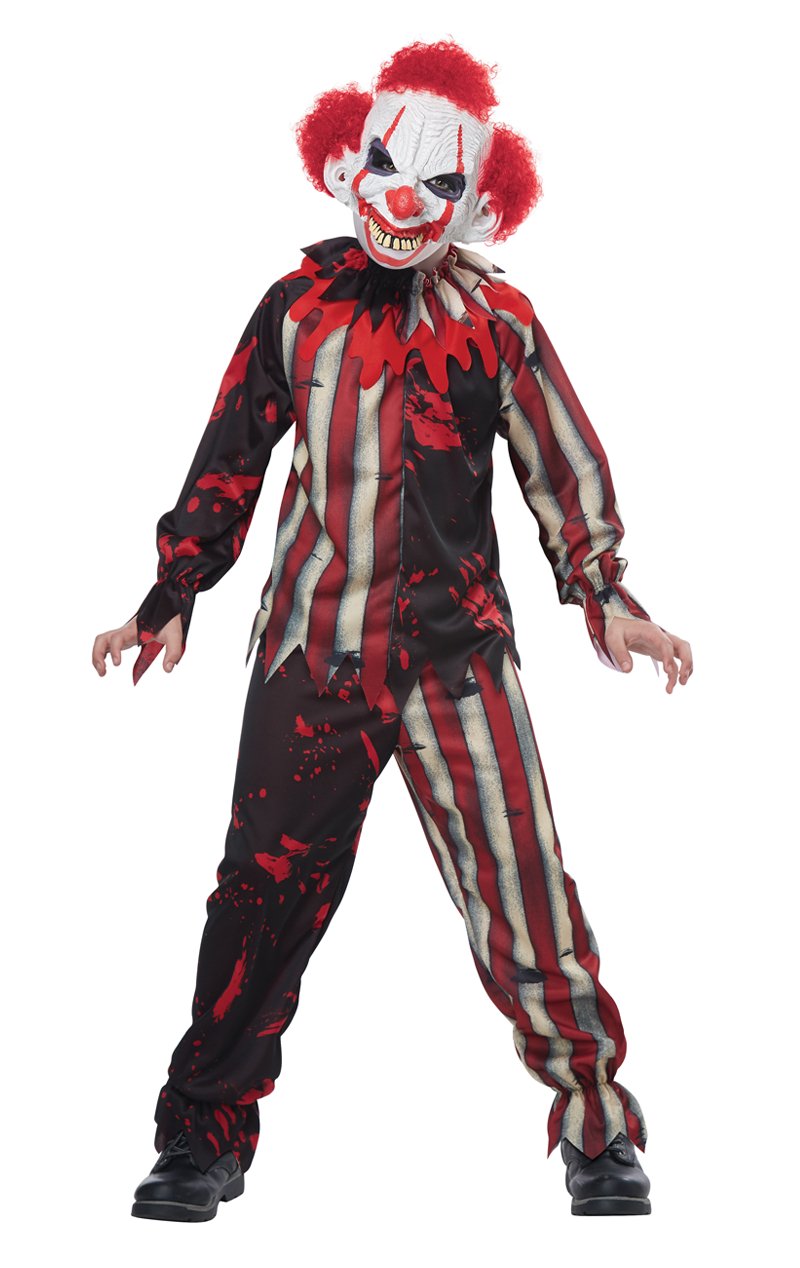 Boys Killer Carnival Clown Costume - Simply Fancy Dress