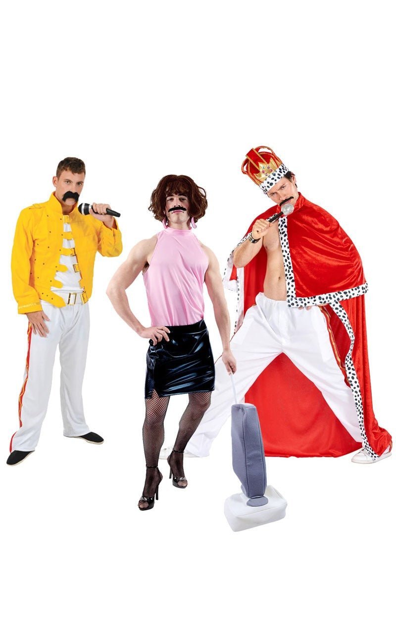 Freddie Mercury Group Costume - Simply Fancy Dress