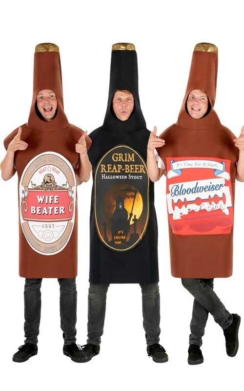 Halloween Beer Bottle Group Costume - Simply Fancy Dress