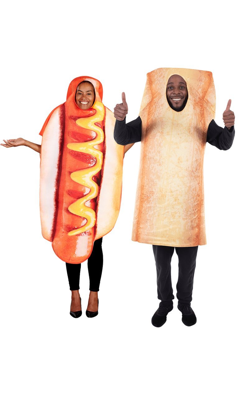 Hotdog & Chip Couples Costume - Simply Fancy Dress