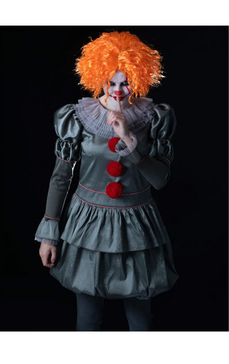 IT Chapter 2, Pennywise Women Costume - Simply Fancy Dress