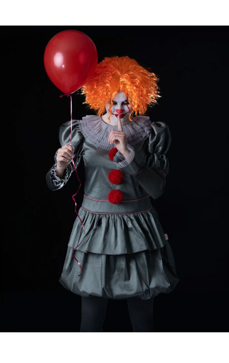 IT Chapter 2, Pennywise Women Costume - Simply Fancy Dress