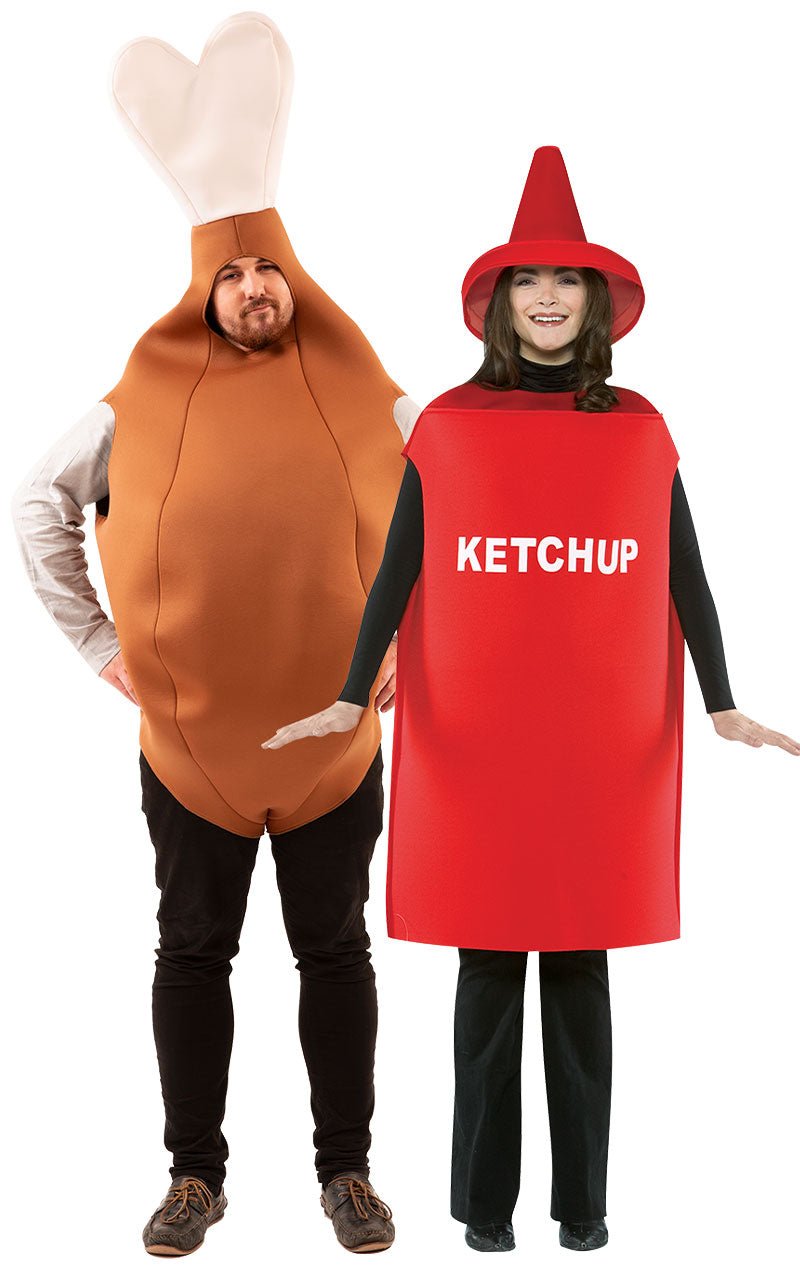 Ketchup & Chicken Couples Costume - Simply Fancy Dress