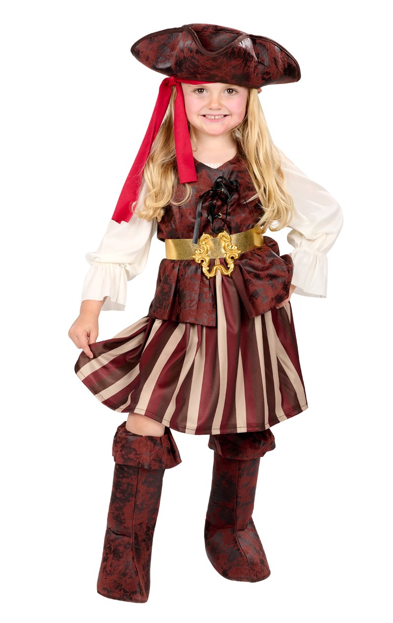 Kids Pirate Girl Costume - Simply Fancy Dress