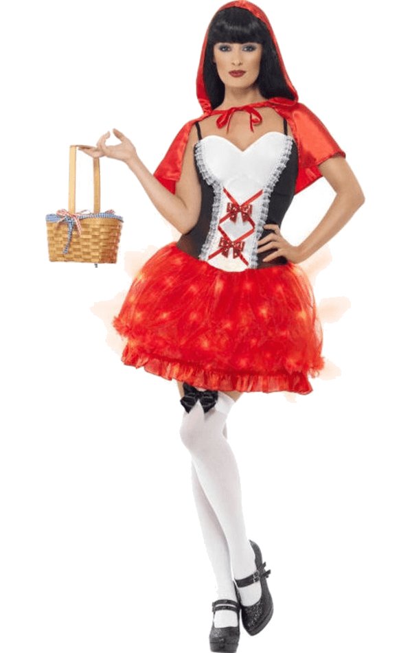 Light Up Red Riding Hood Costume - Simply Fancy Dress