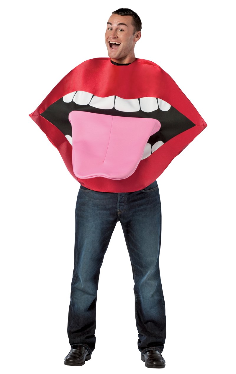 Lips & Tongue Costume - Simply Fancy Dress