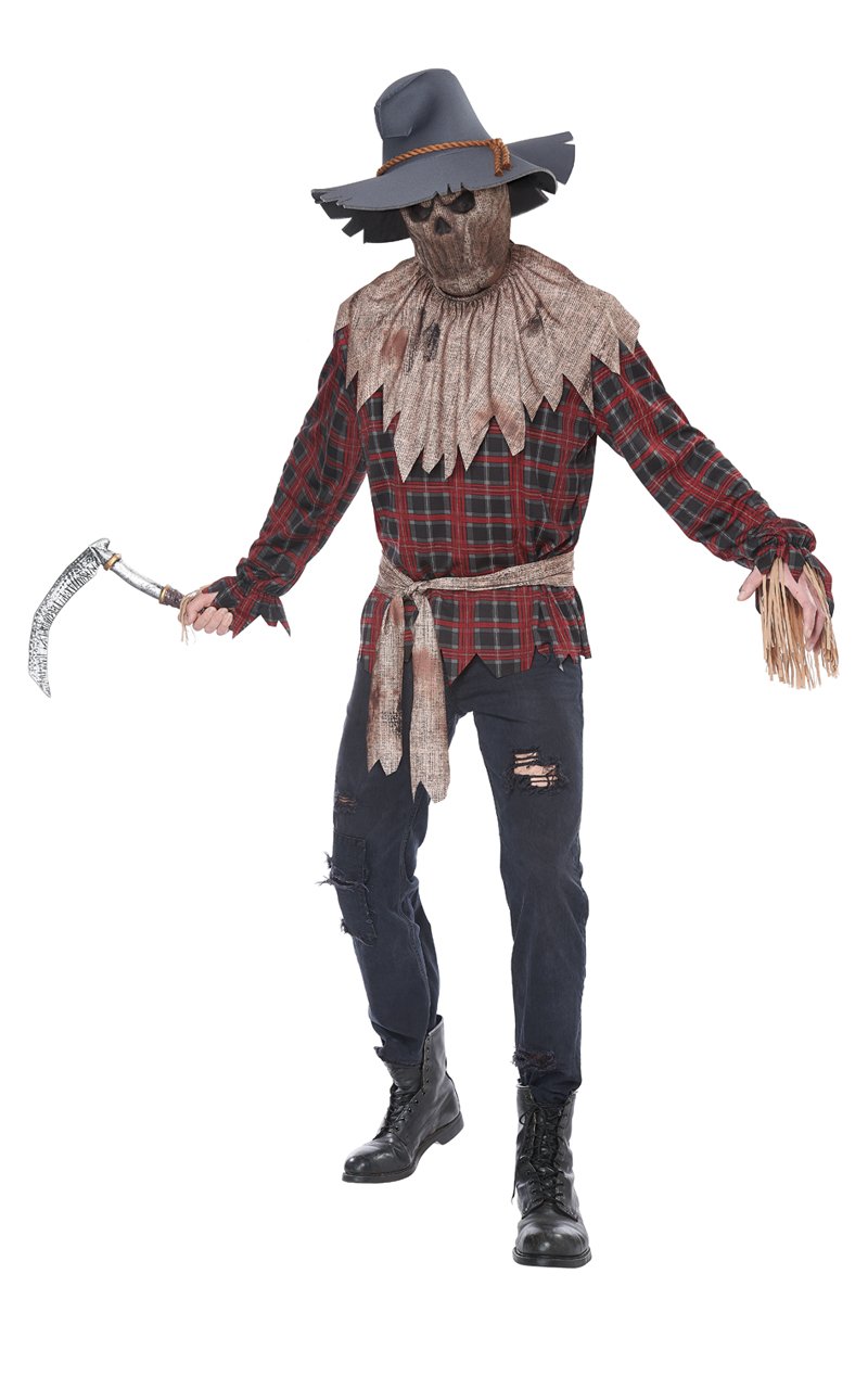 Mens Bad Harvest Scarecrow Costume - Simply Fancy Dress