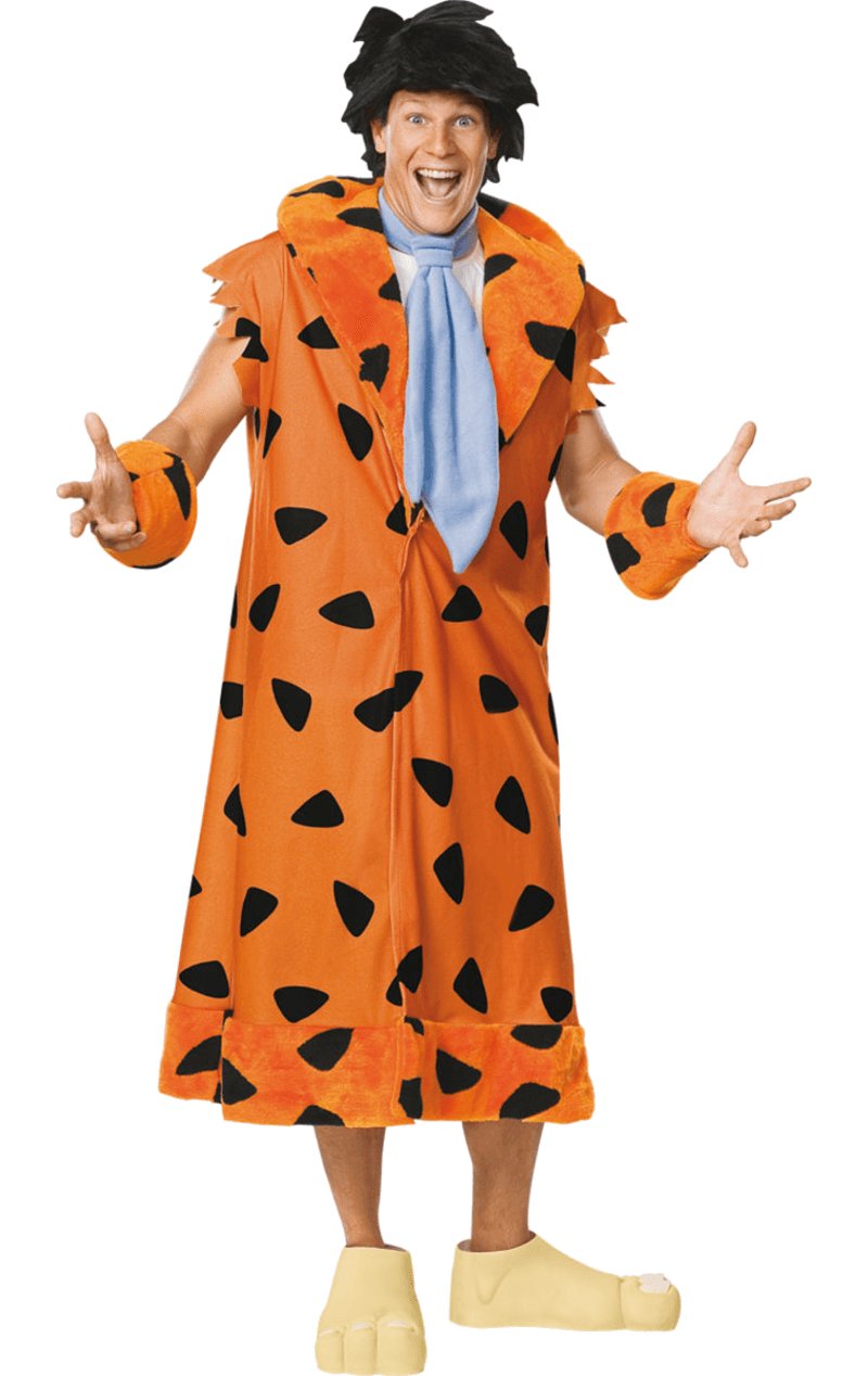 Mens Deluxe Fred Flintstone Costume - Simply Fancy Dress