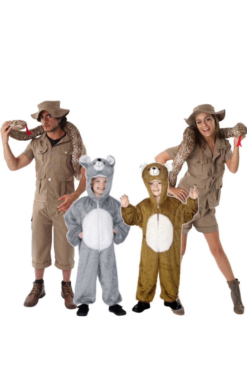 Safari Family Group Costume - Simply Fancy Dress