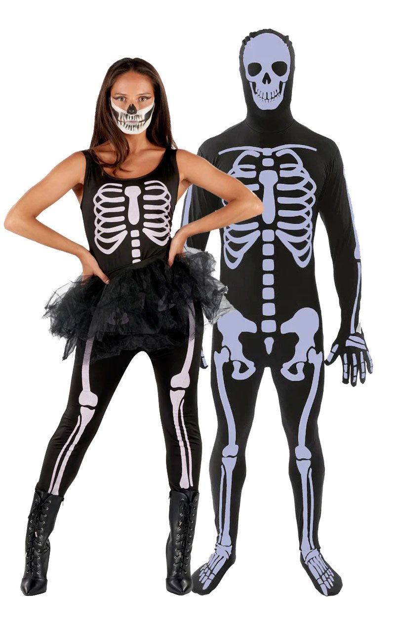 Skeleton Couples Costumes - Simply Fancy Dress