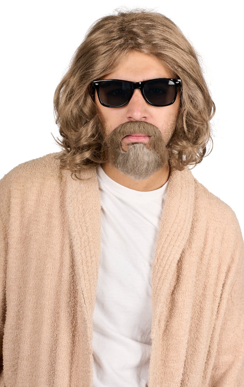 The Big Lebowski Wig & Goatee - Simply Fancy Dress