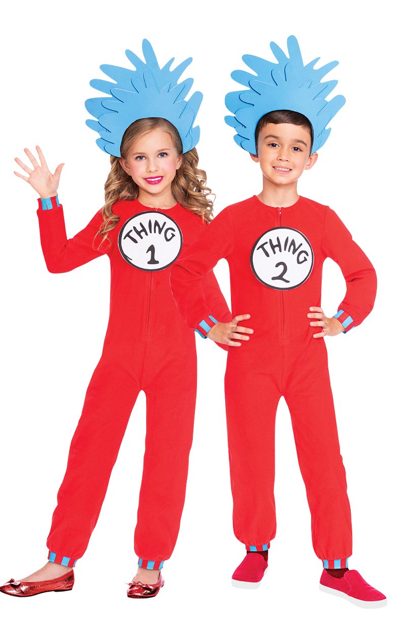 Thing One & Thing Two Costume - Simply Fancy Dress