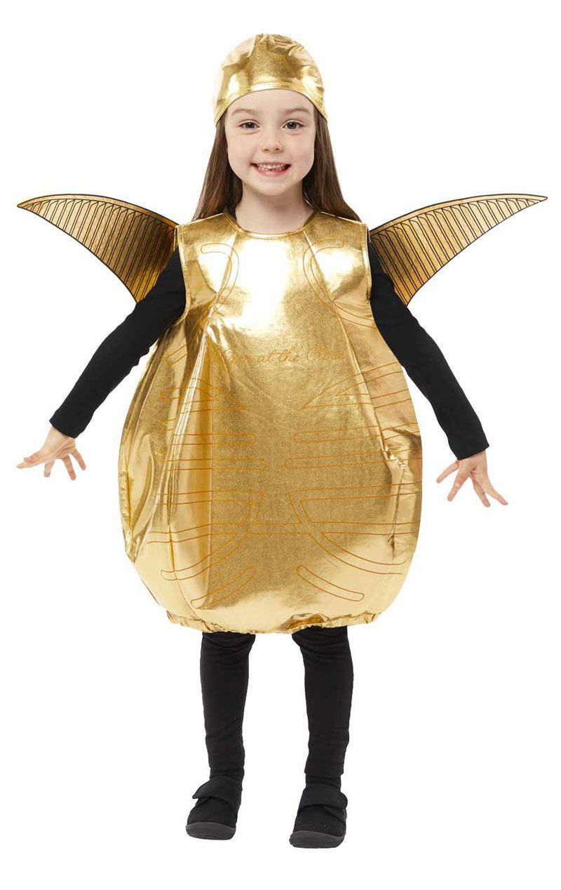 Toddler Golden Snitch Costume - Simply Fancy Dress