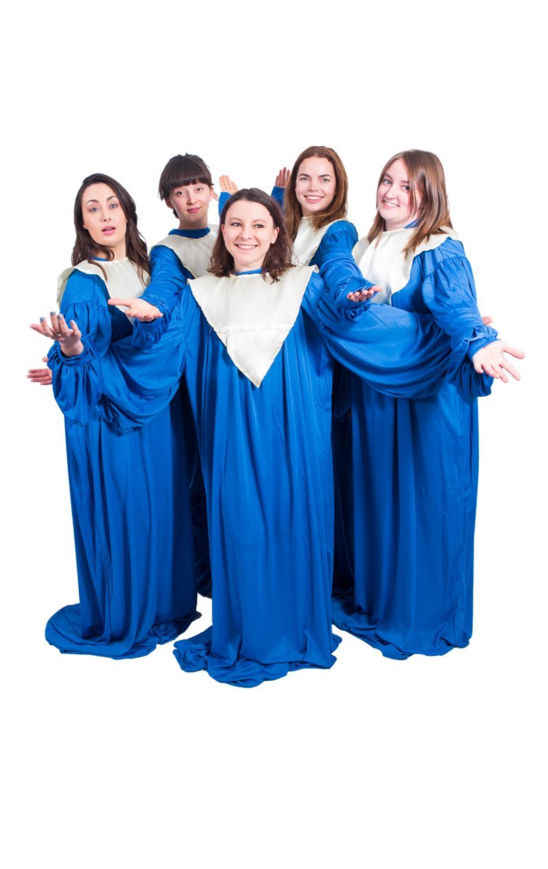 Womens Gospel Choir Singer Costume - Simply Fancy Dress